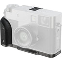 SmallRig 5217 Plaque de Montage en L avec Poignée en Silicone pour FUJIFILM X Half, Argent Anthracite