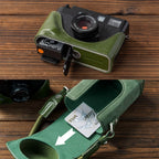 SmallRig 5220 Kit d'étui en cuir pour FUJIFILM X half, vert