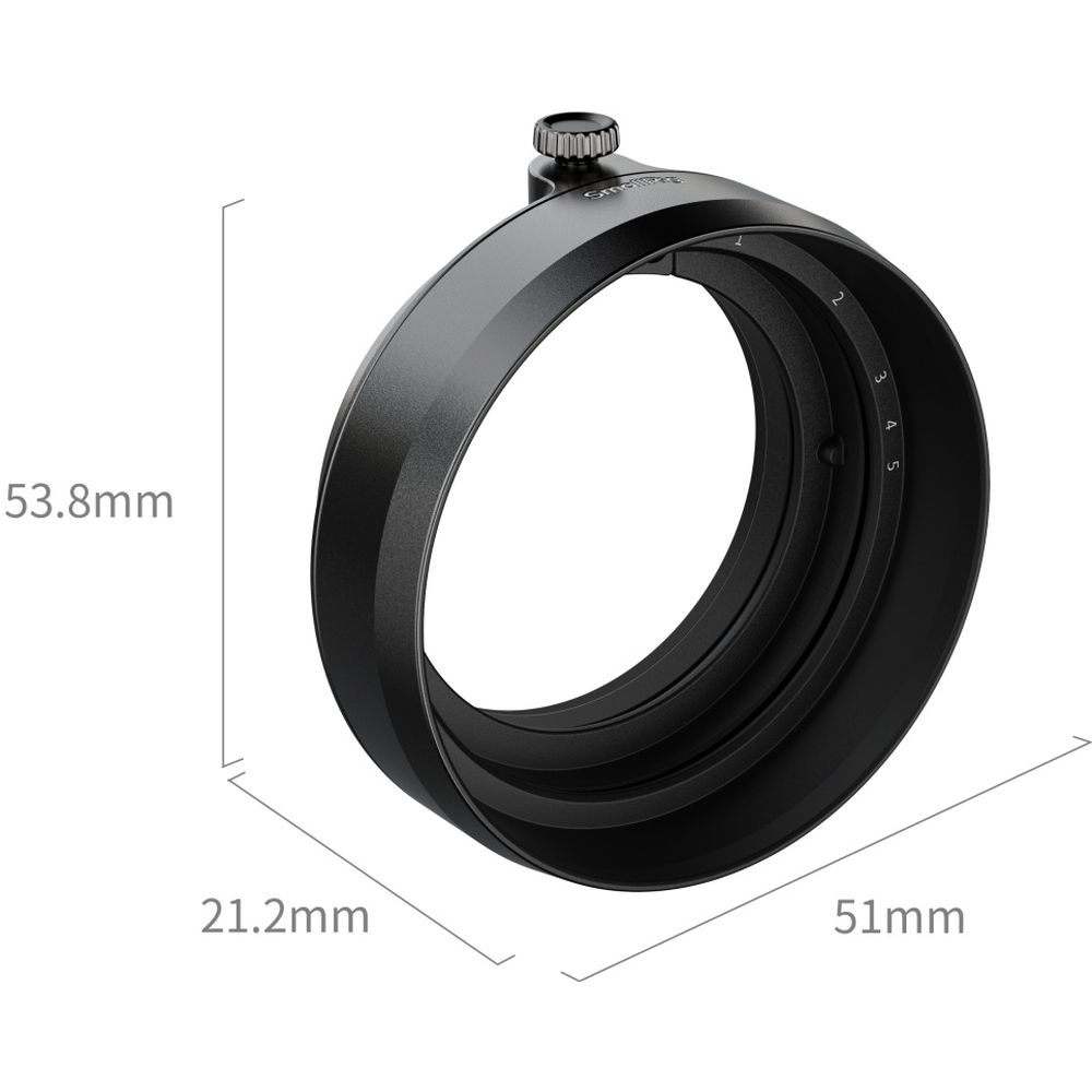 SmallRig 5215 Pare-soleil pour FUJIFILM X half, noir