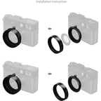 SmallRig 5215 Pare-soleil pour FUJIFILM X half, noir