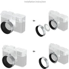 SmallRig 5393 Pare-soleil pour FUJIFILM X half, argenté