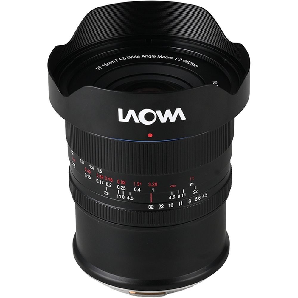 Laowa 15mm f/4.5 0.5x Grand Angle Macro pour monture L