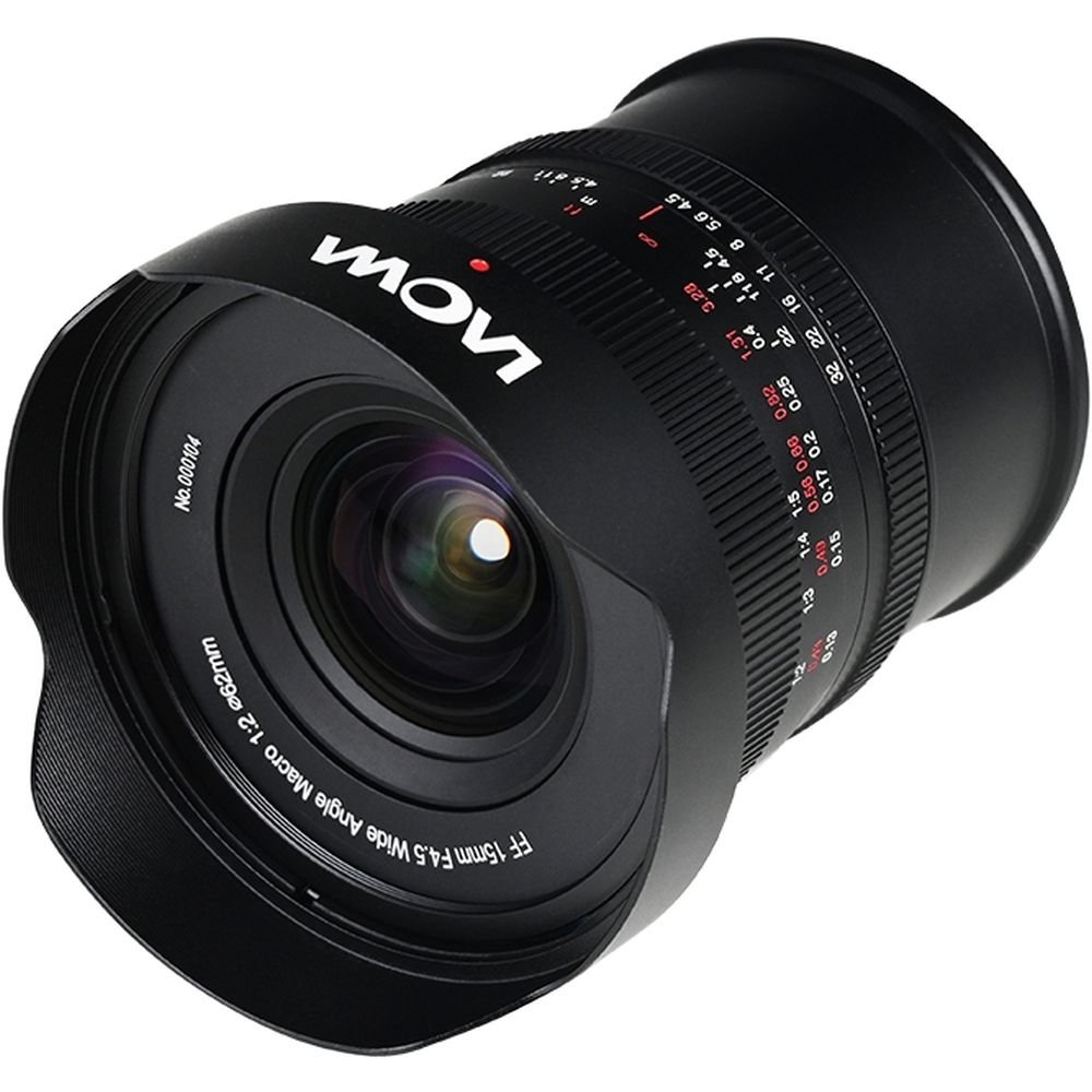 Laowa 15mm f/4.5 0.5x Grand Angle Macro pour monture L