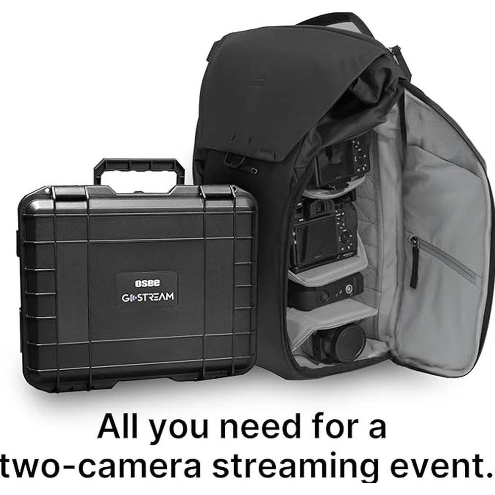 Osee Multicamera Live-Streaming Switcher mit 14-Zoll-Bildschirm