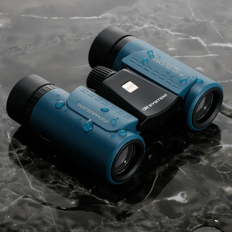 OM SYSTEM 8x21 RC II WP Jumelles - Bleu