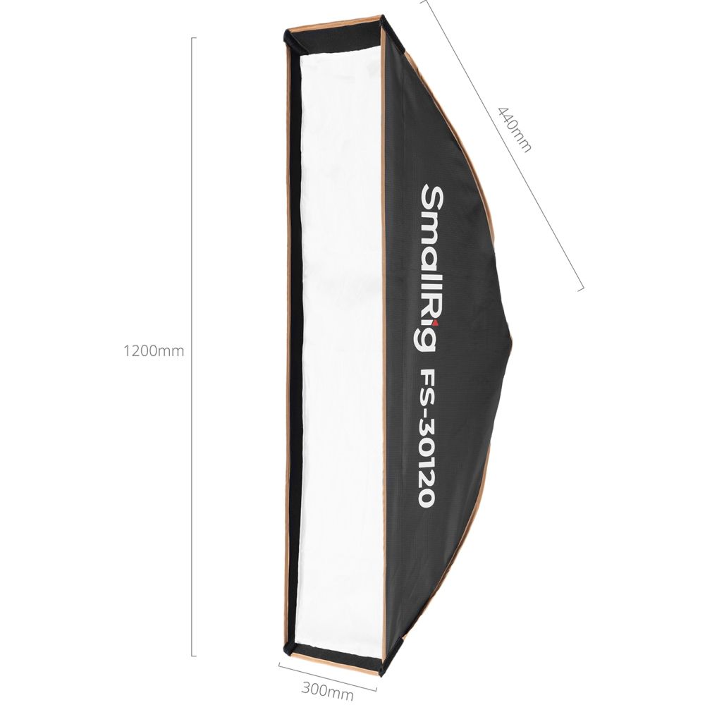 SmallRig 5370 FS-30120 Quick-Setup Faltbare Streifen-Softbox