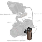SmallRig 5237 Wooden Side Handle with 1/4"-20 Screws
