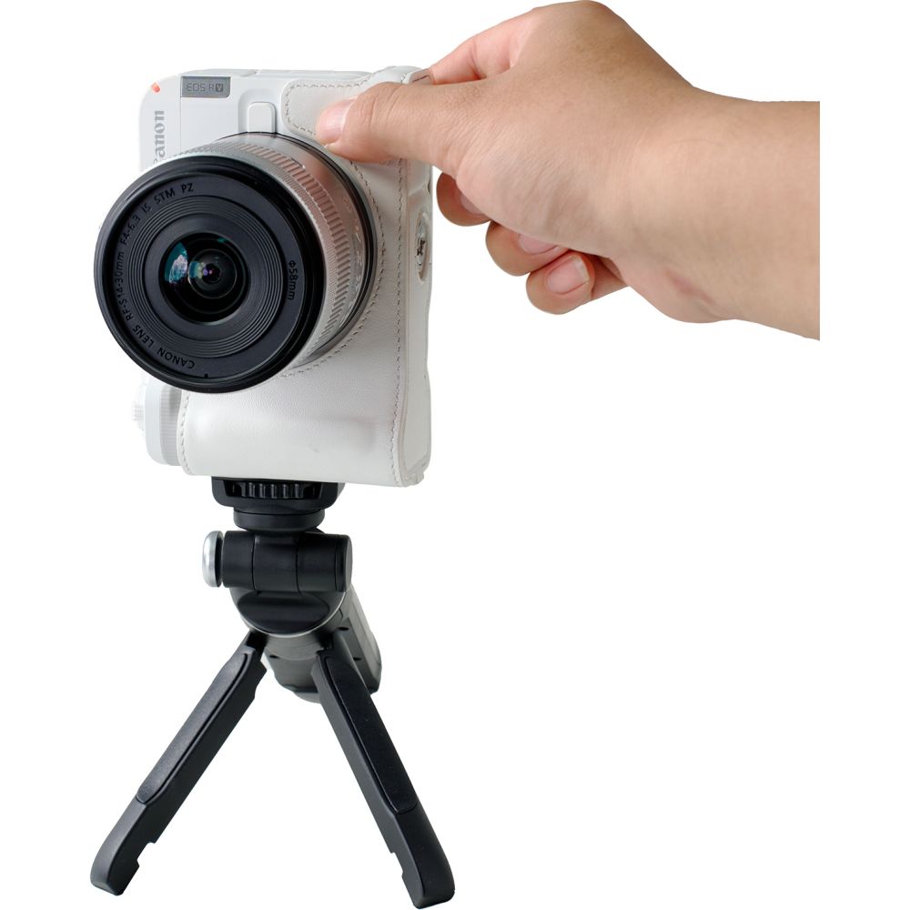 SmallRig 5431 Leather Half Case Kit for Canon EOS R50 V (White)