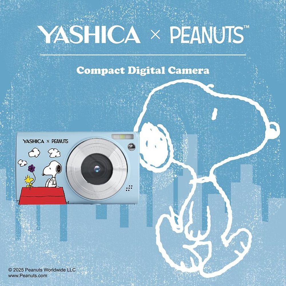 Yashica DP100 Yashica x Peanuts bleu ciel