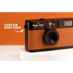 Campsnap digital Camera, chestnut brown