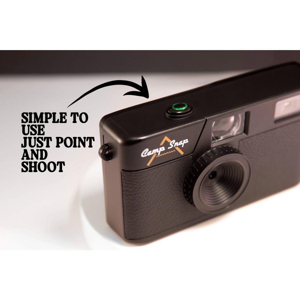 Campsnap Digitalkamera, Stealth schwarz
