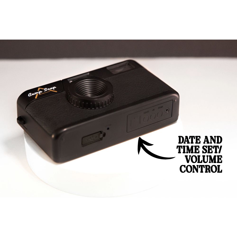 Campsnap Digitalkamera, Stealth schwarz