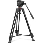 Manfrotto 500X & Doppelbein-Aluminium-Videosystem