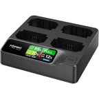 Accsoon TopRig 100W 4-Bay NP-FZ100 Fast Chargeur (Chargeur Rapide)
