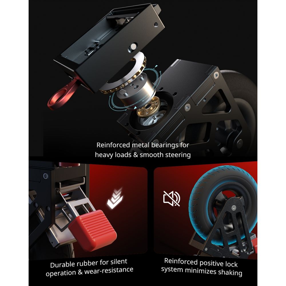 SmallRig MD4573 36" Leichter Kamerawagen für die Videoproduktion