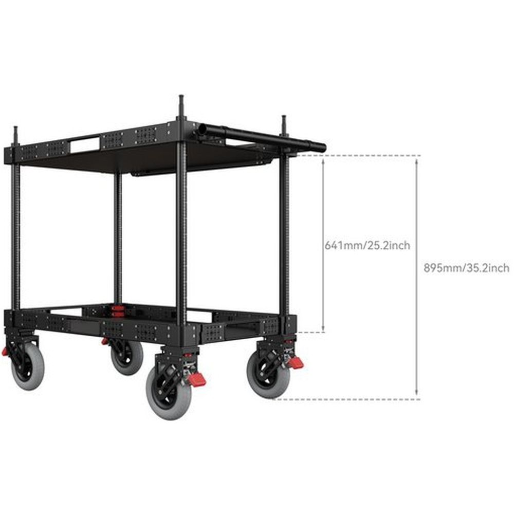 SmallRig MD4573 36" Leichter Kamerawagen für die Videoproduktion