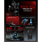 SmallRig MD4573 36" Leichter Kamerawagen für die Videoproduktion