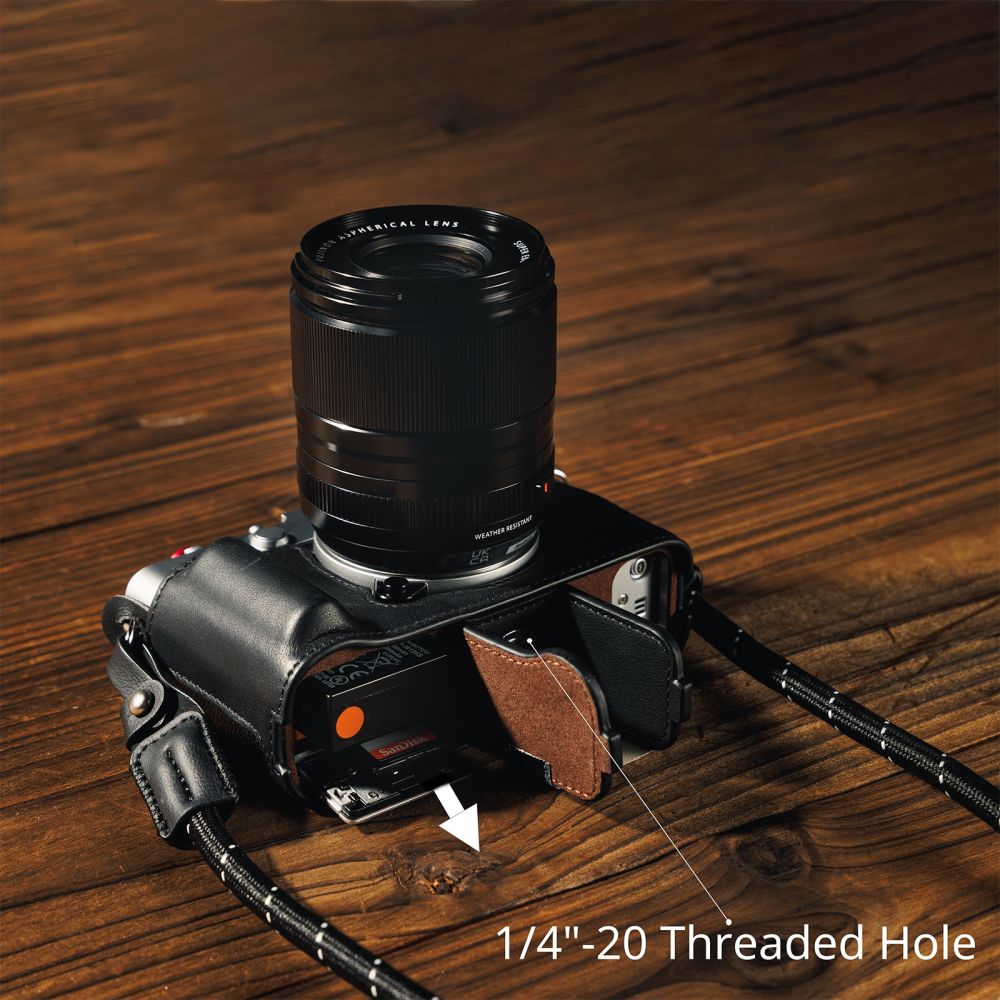 SmallRig 5450 Leather Case Kit for Fujifilm X-E5, black