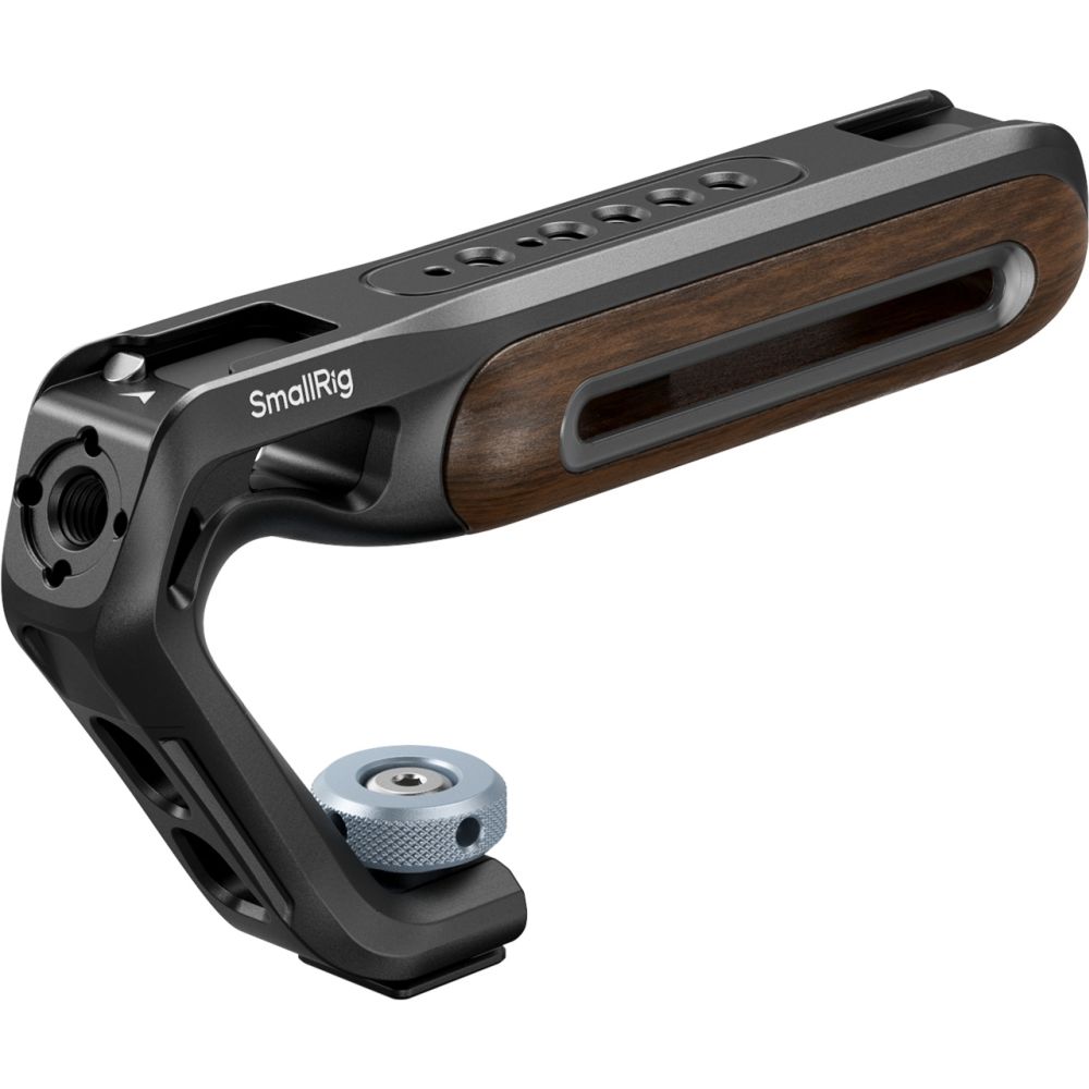 SmallRig 5250 Oberer Holzgriff mit Cold Shoe Mount