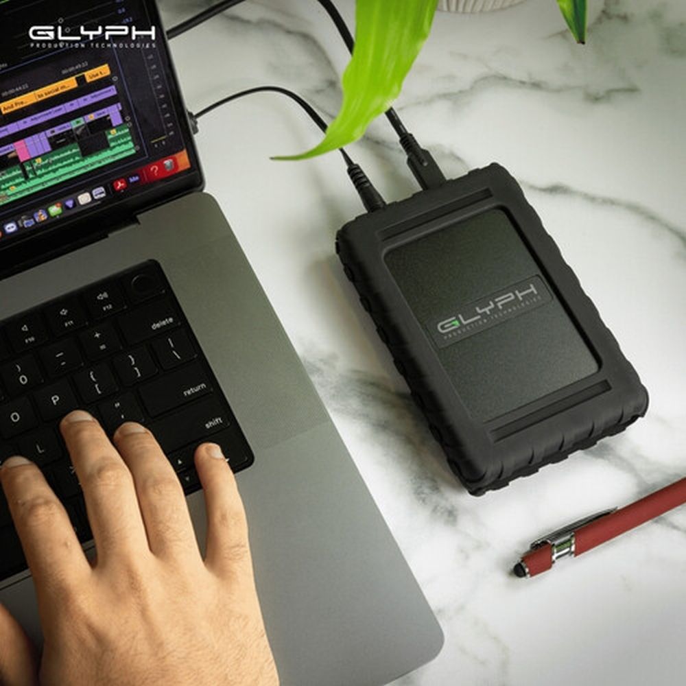 Glyph Blackbox Plus SSD U.2 30.72 TB PRO, USB-C(3.2, Gen2), alimentation externe