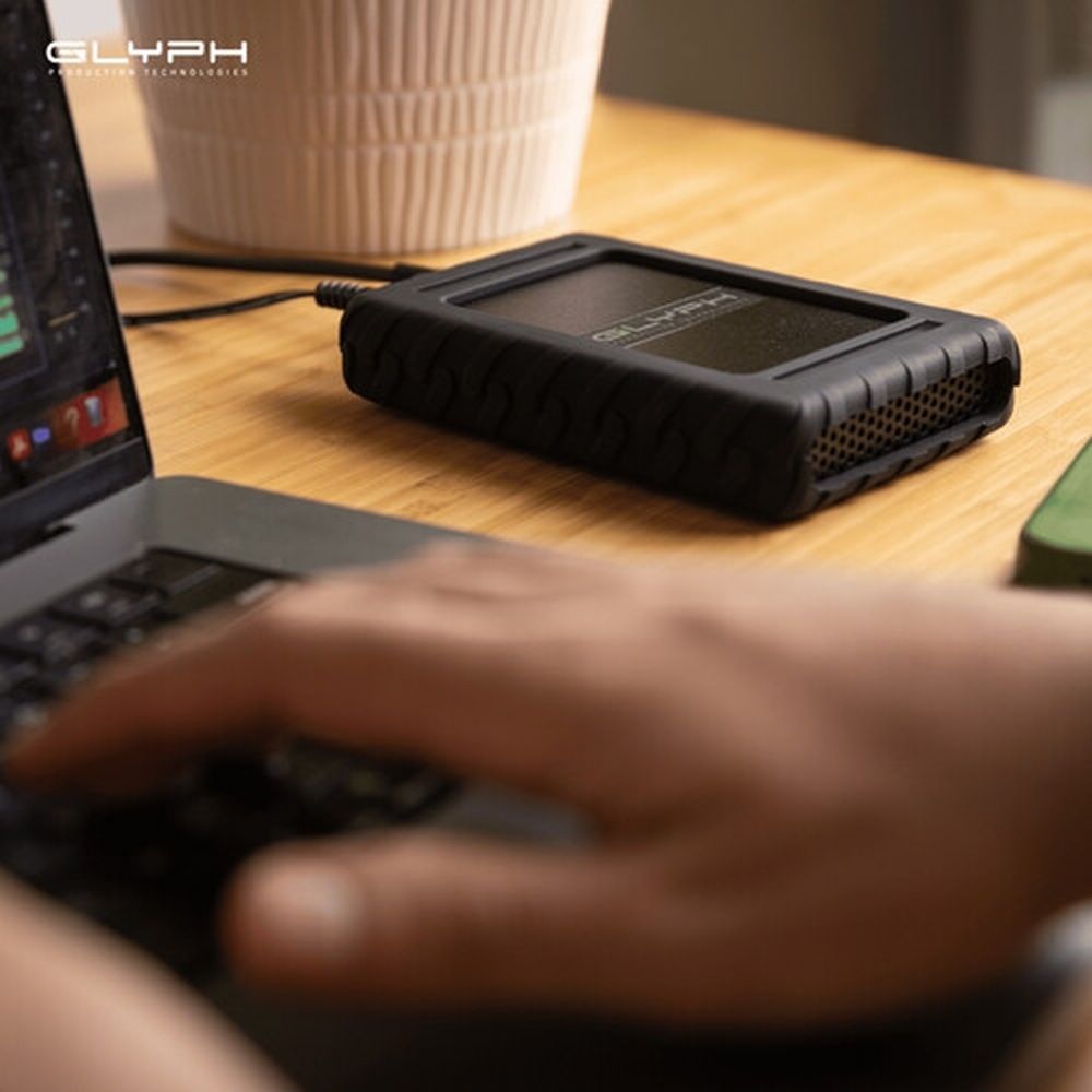 Glyph Blackbox Plus SSD U.2 30.72 TB PRO, USB-C(3.2, Gen2), alimentation externe