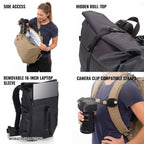 Shimoda Rucksack Side Street 28 Starterset - Boa - 520-383