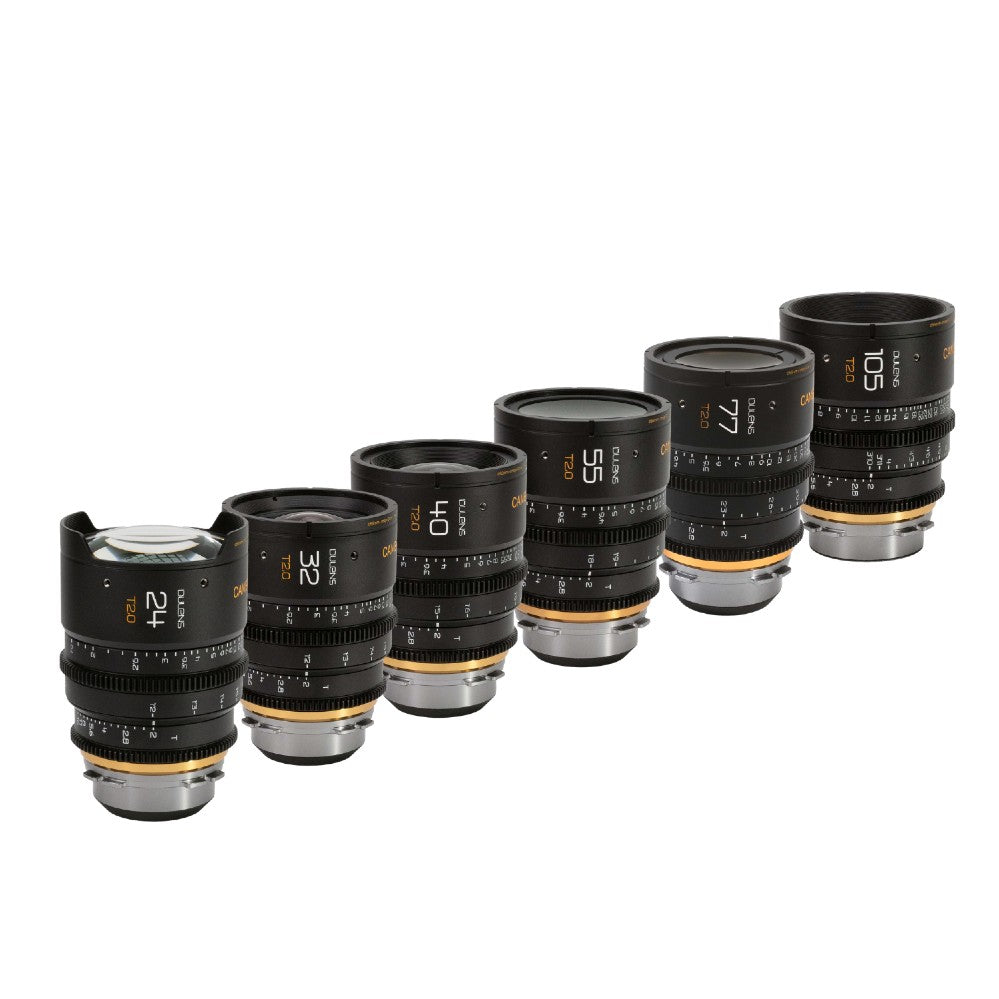 Dulens Cambrian Prime 6-lens set PL-mount