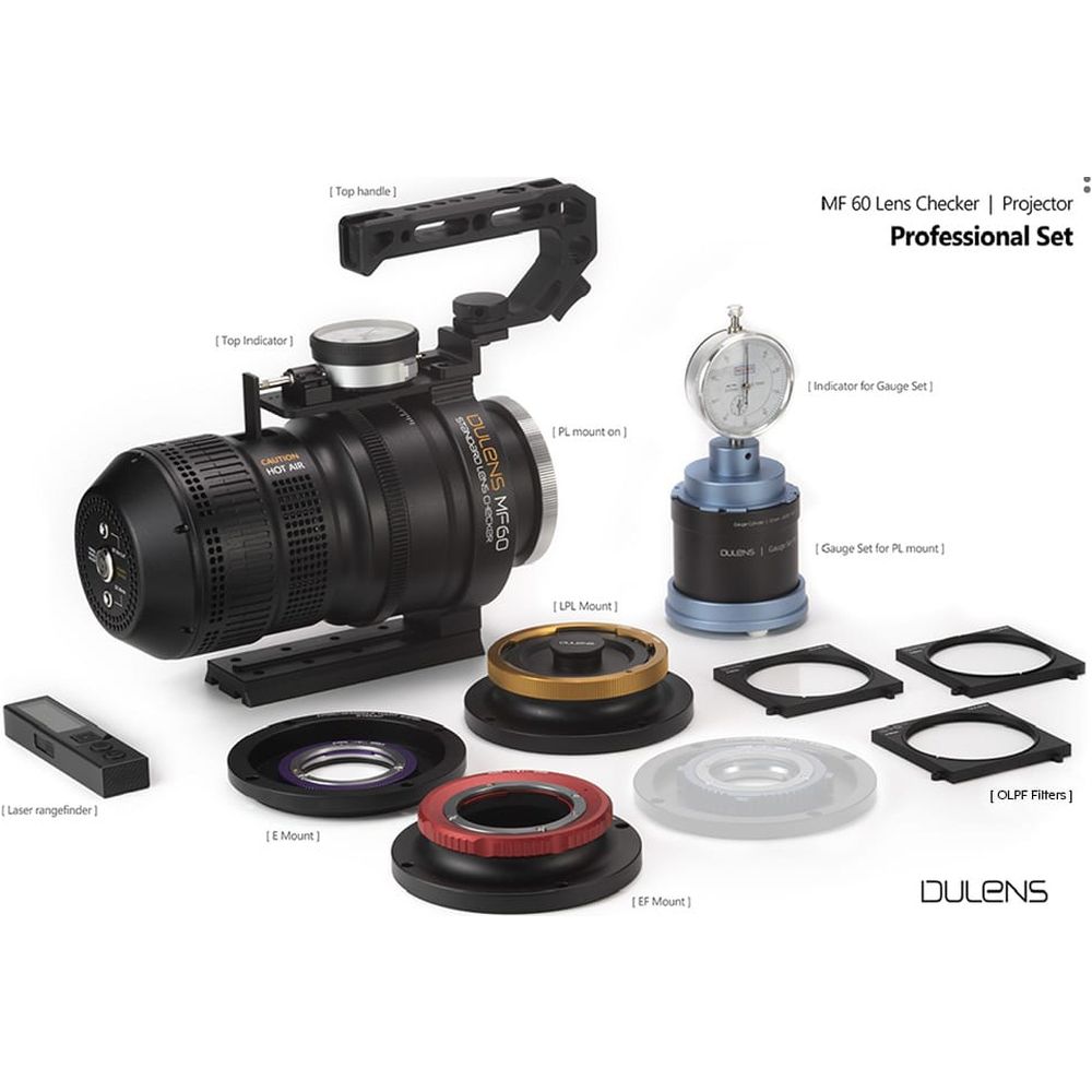 Dulens MF60 Lens Checker | Projector Pro Set