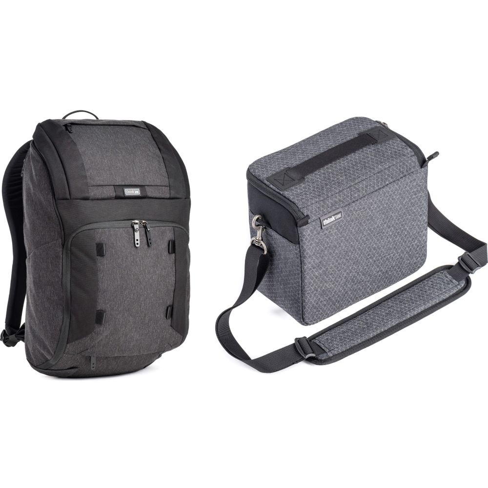 Think Tank SpeedTop Sac à dos 30 avec Stash Master S, Graphite