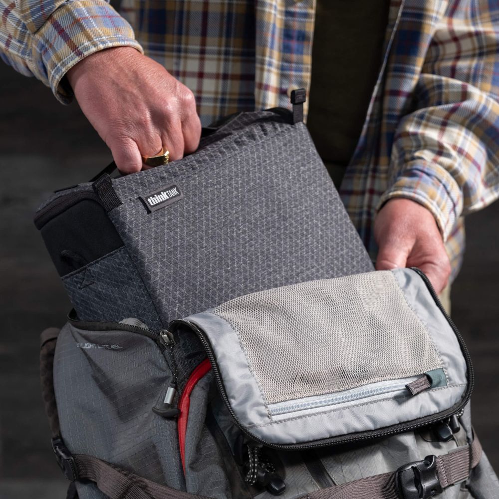 Think Tank SpeedTop Sac à dos 30 avec Stash Master S, Graphite