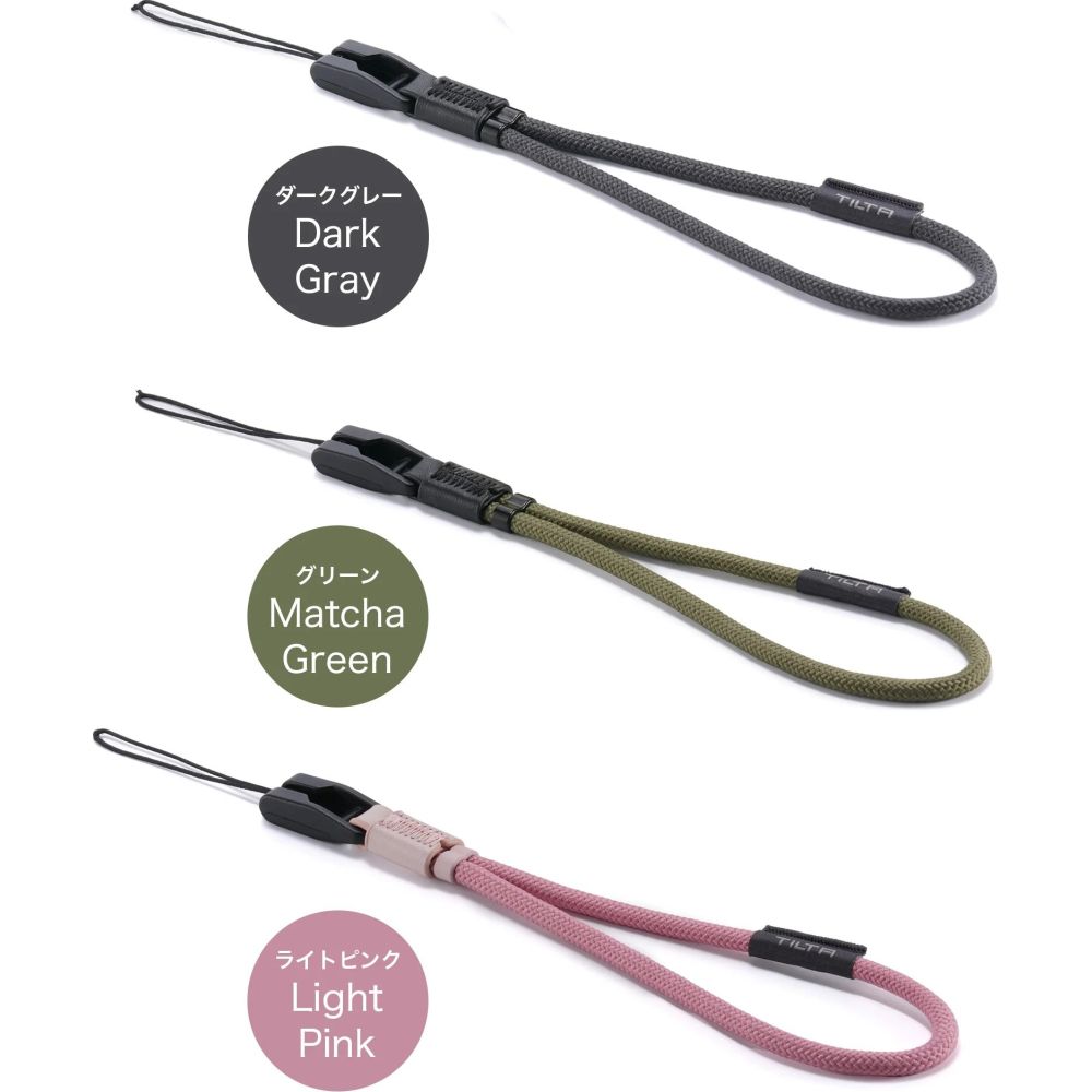 Tilta Snap Lock Dragonne pour caméras d'action – Vert Matcha