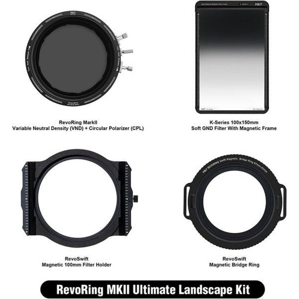 H&Y RevoRing MKII Landschaft Kit 46-62mm (RNC62-II + RBR-62 + RH100 + KS09)