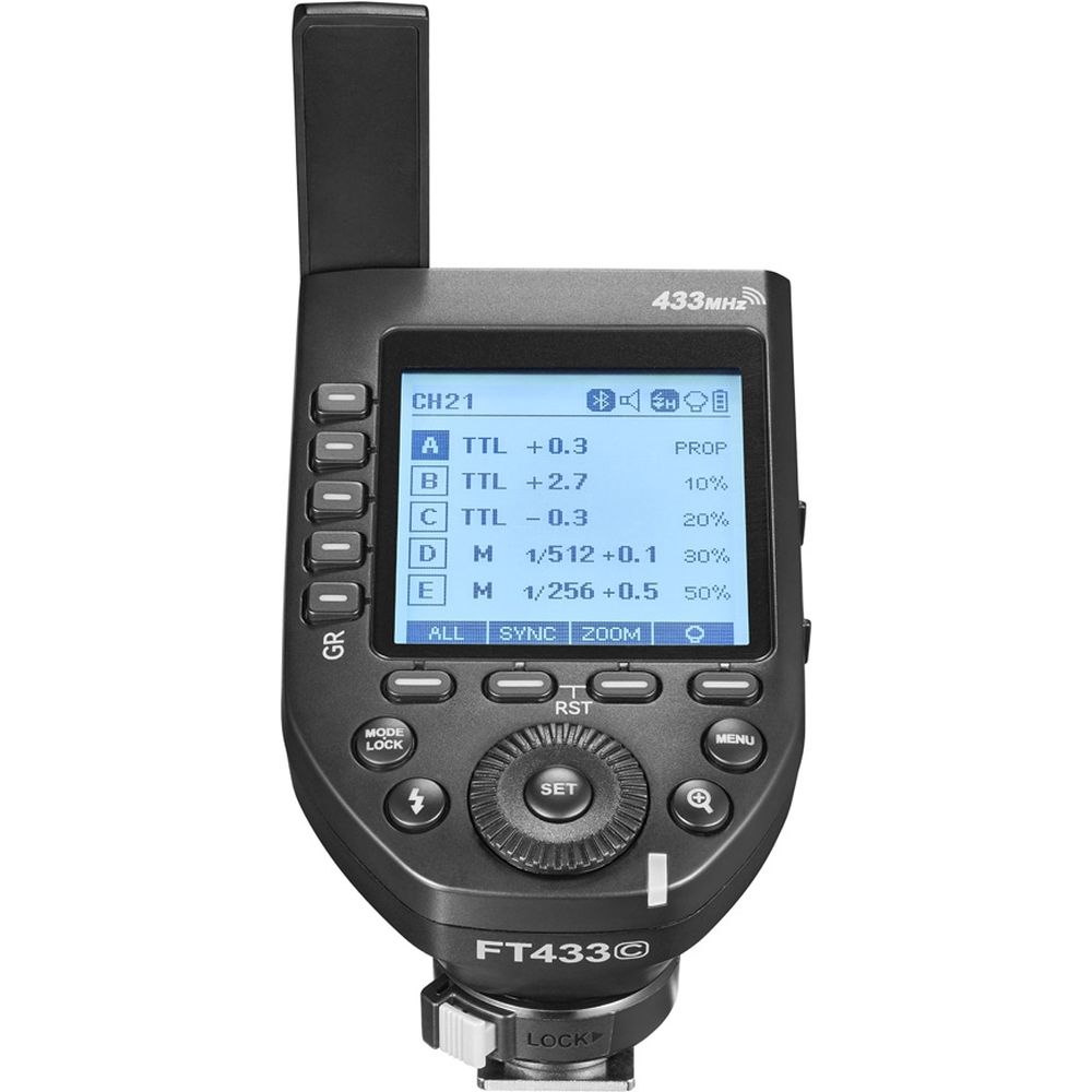 Godox FT433C 433MHz TTL Flash Trigger Canon
