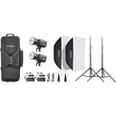 Godox Litemons LA150R K2 RGB LED Video Light 2 Light Kit (schwarz)