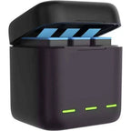 TELESIN 3-slot charger box for GoPro Hero 9 /10 /11 /12 + 2 batteries