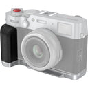 SmallRig 4555B Plaque de Montage en L avec Poignée pour FUJIFILM X100VI / X100V (Argent)