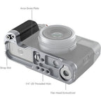 SmallRig 4555B Plaque de Montage en L avec Poignée pour FUJIFILM X100VI / X100V (Argent)