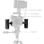SmallRig 5160 Poignée latérale rotative avec pince NATO