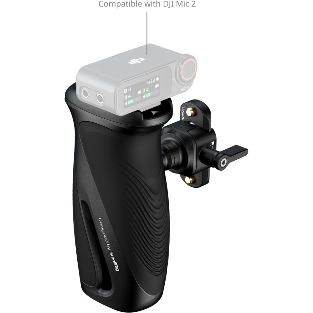 SmallRig 5160 Poignée latérale rotative avec pince NATO