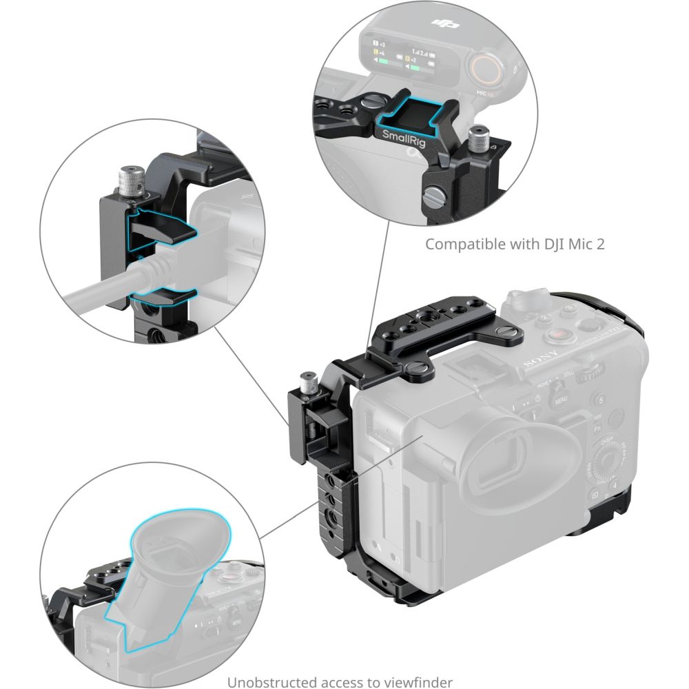 SmallRig 5587 Cage pour Sony FX2