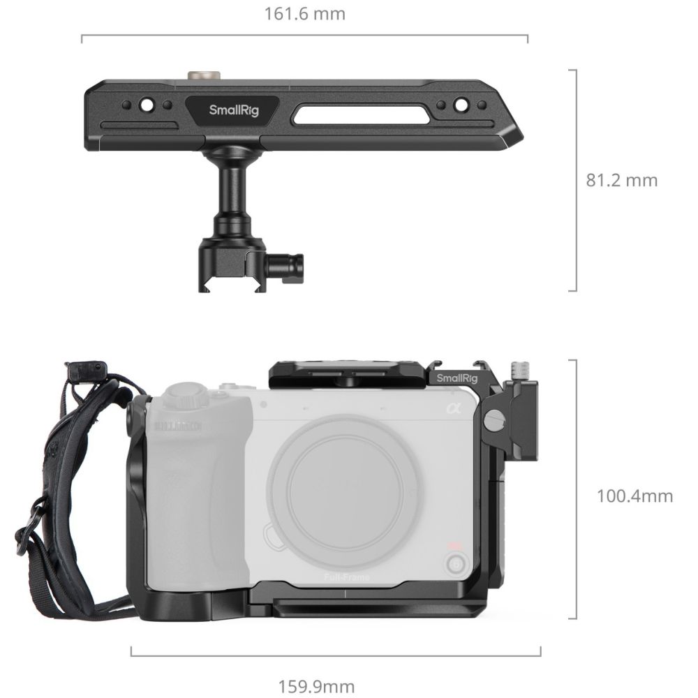 SmallRig 5589 Käfig-Kit für Sony FX2