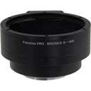 Fotodiox Pro Adaptateur de monture d'objectif : objectif Bronica S SLR vers boîtier d'appareil photo reflex Nikon à monture F
