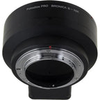 Fotodiox Pro Adaptateur de monture d'objectif : objectif Bronica S SLR vers boîtier d'appareil photo reflex Nikon à monture F