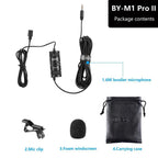 Boya BY-M1 Pro II Microphone à Pince