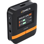 Comica VM40COMBO Microphone Canon sans Fil Double Canal + 32 Go de Mémoire Intégrée