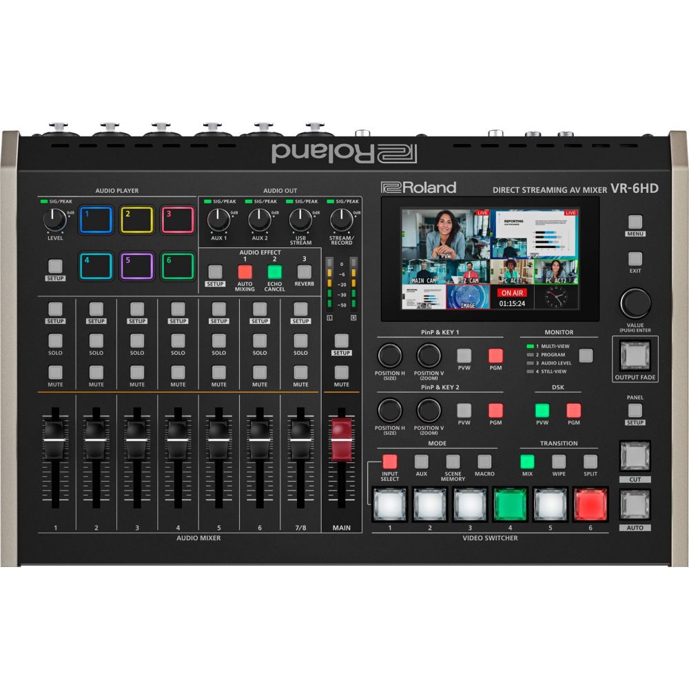 Roland VR-6HD av mixer