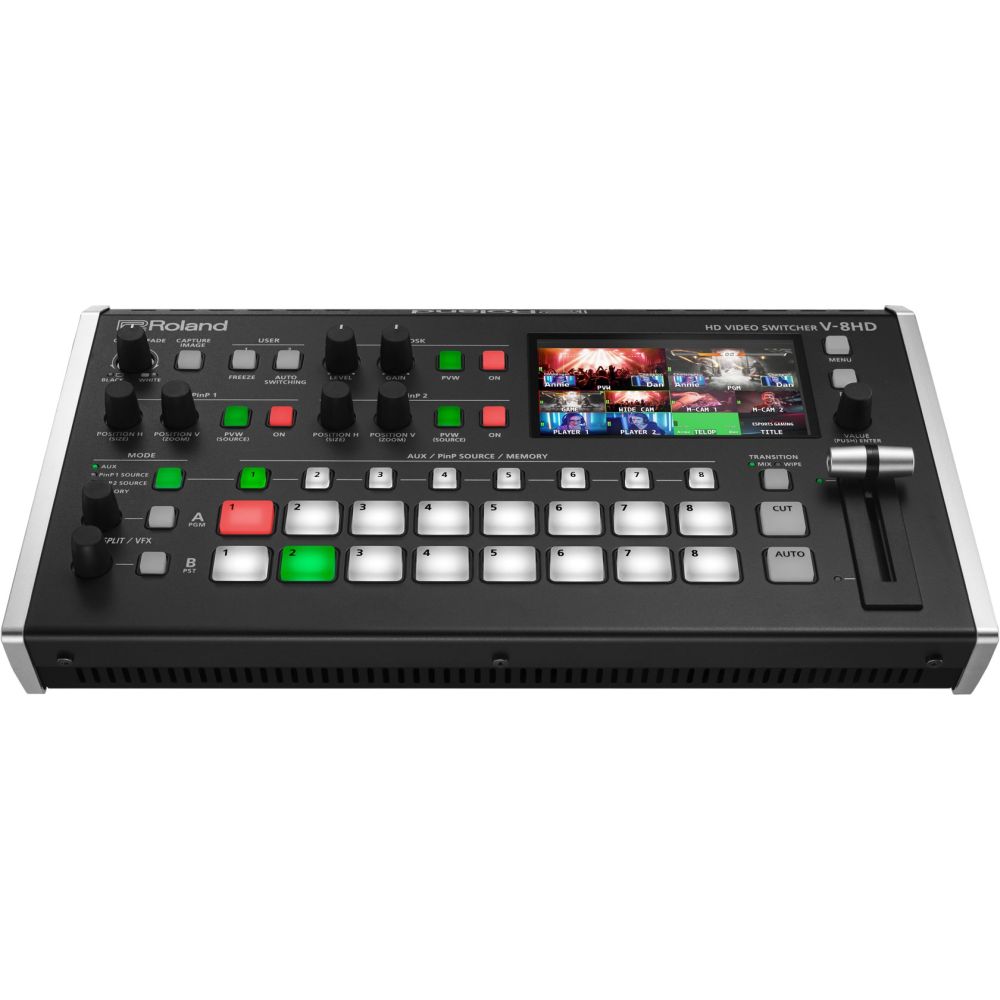 Roland V-8hd 8-Kanal-Kompakt-Full-HD-Video-Switcher