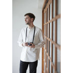 Artisan & Artist ACAM 317 Sazanami Bracelet en soie noir