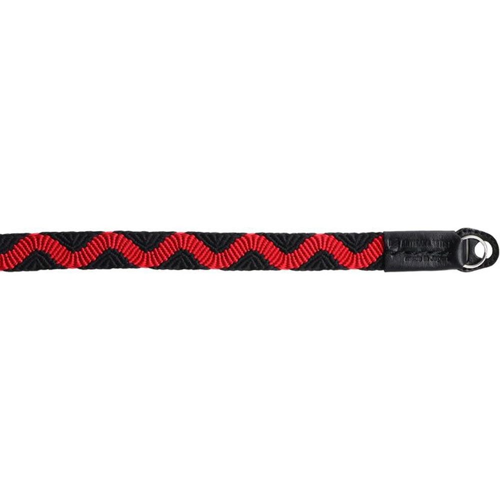 Artisan & Artist ACAM 317 Sazanami Bracelet en soie noir/rouge