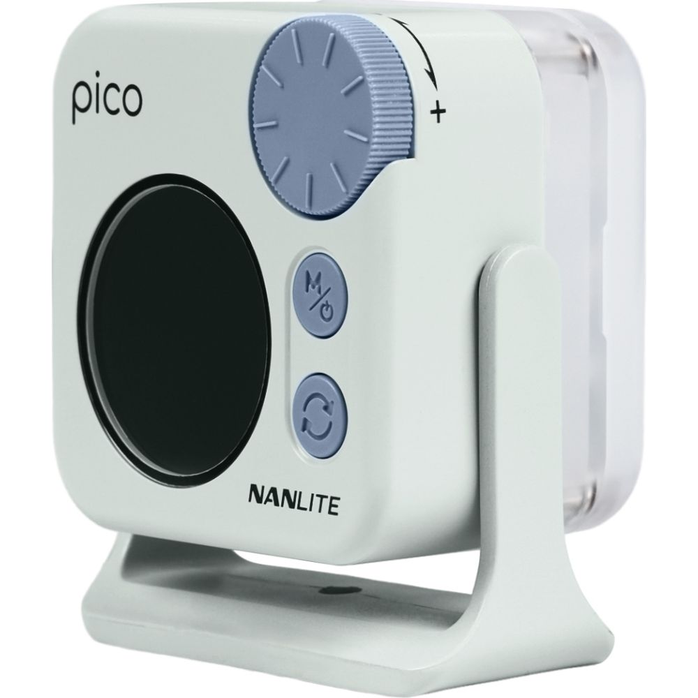 Nanlite Pico Mini lampe de poche LED, bleu menthe